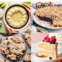 Pies, cookies, cake, crisp, and brownies for our round-up of easy delicious dessert recipes for Labor Day