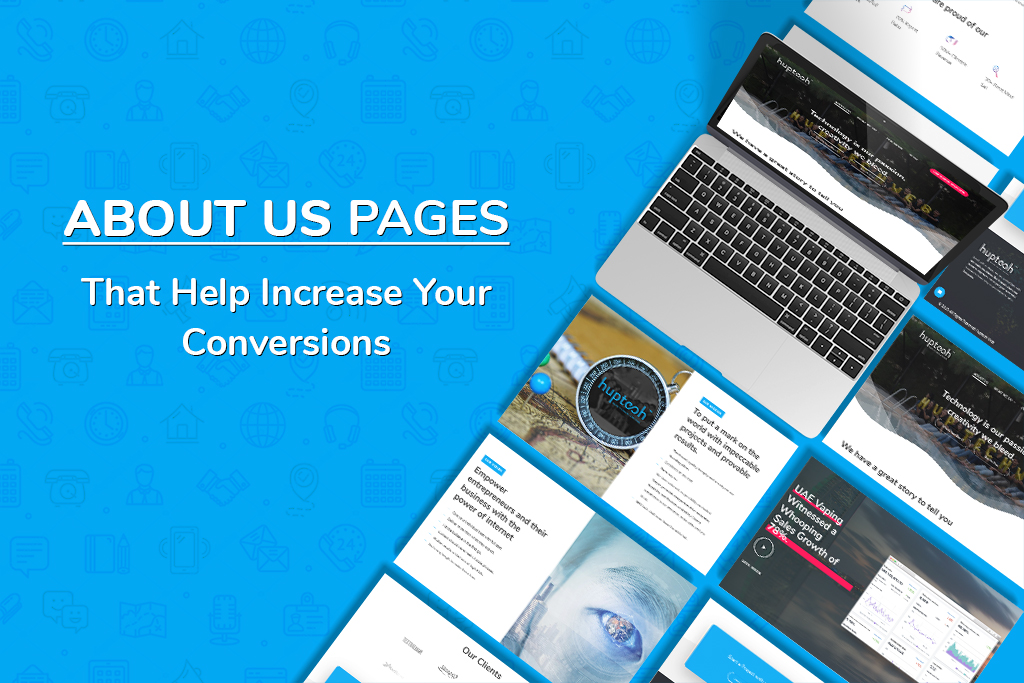 about us page to increase conversions